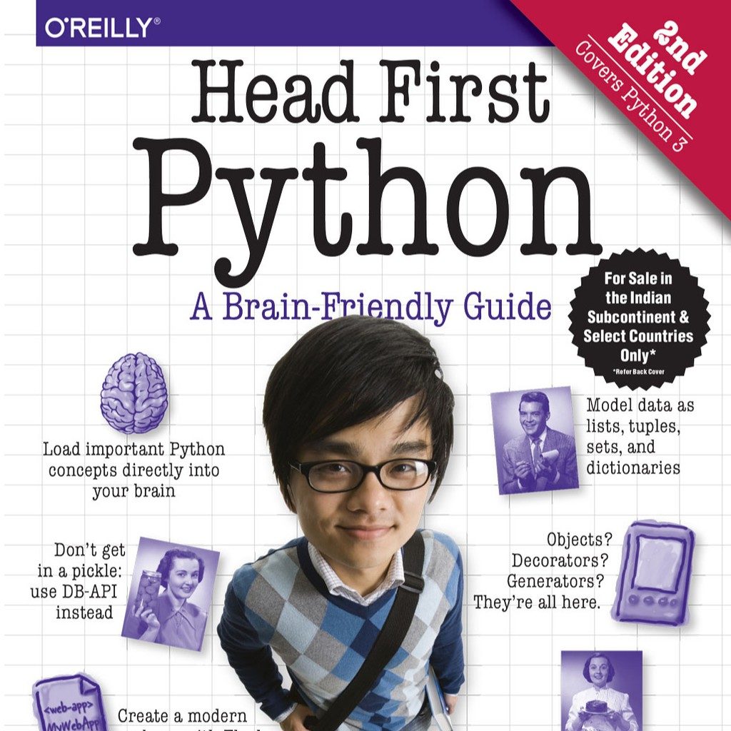 Sách học Python cơ bản: Head-First Python: A Brain-Friendly Guide (2nd Edition)
