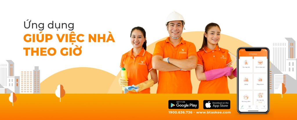 btaskee là startup công nghệ mới về dịch vụ giúp việc nhà
