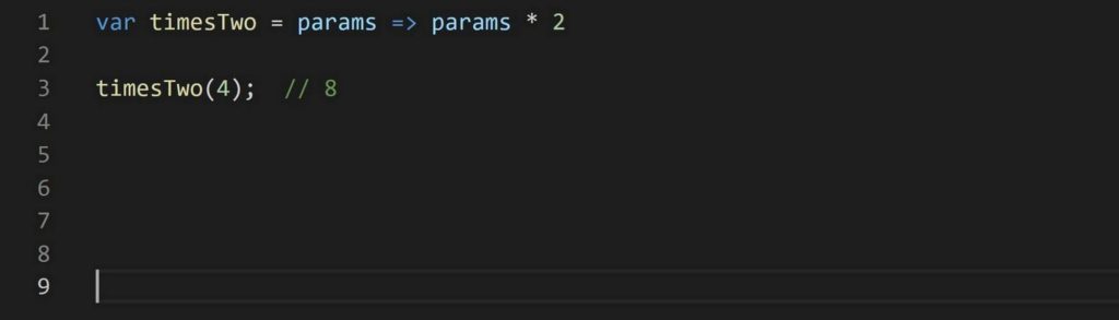 Arrow Function trong ES6 khiến hàm trở nên ngắn gọn hơn.