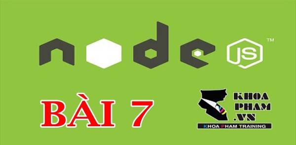 Khóa học lập trình NodeJS của Khoa Phạm