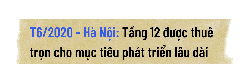 T6/2020 - Hà Nội: Tầng 12 được thuê trọn cho mục tiêu phát triển lâu dài