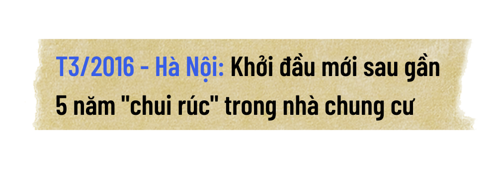 T3/2016 - Hà Nội: Khởi đầu mới sau gần 5 năm "chui rúc" trong nhà chung cư